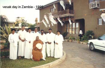 1999 Vesak ceremony at Lusaka in Zambia (1).jpg